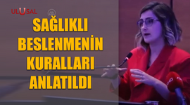 Sağlıklı beslenmenin kuralları anlatıldı